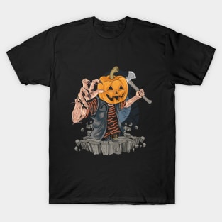 Halloween Pumpkin Killer T-Shirt